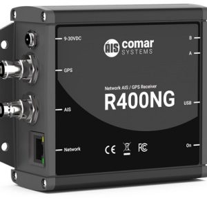 جهاز استقبال R400NG بنظام التعرف التلقائي مع ETHERNET, GPS & USB